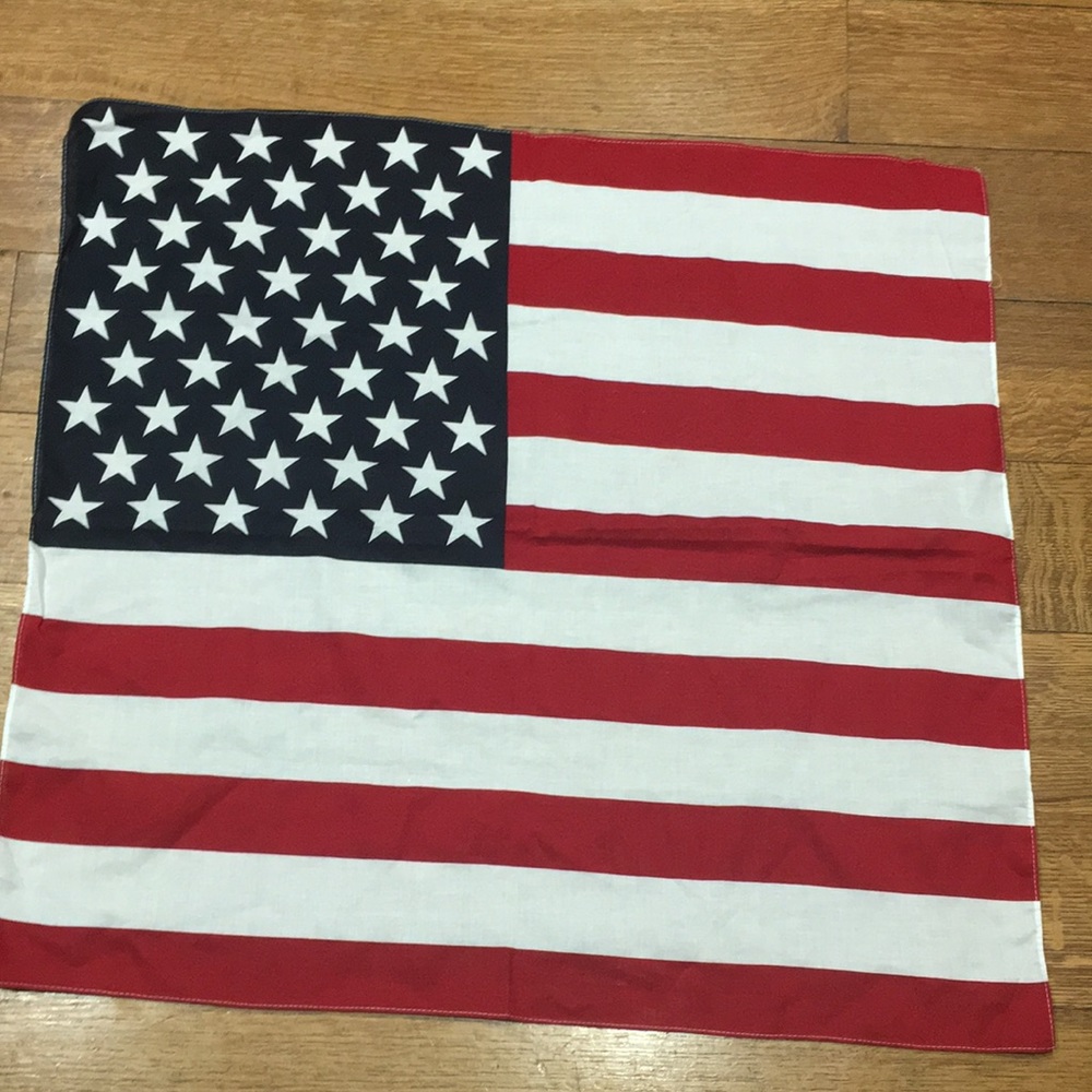American Flag bandana handkerchief